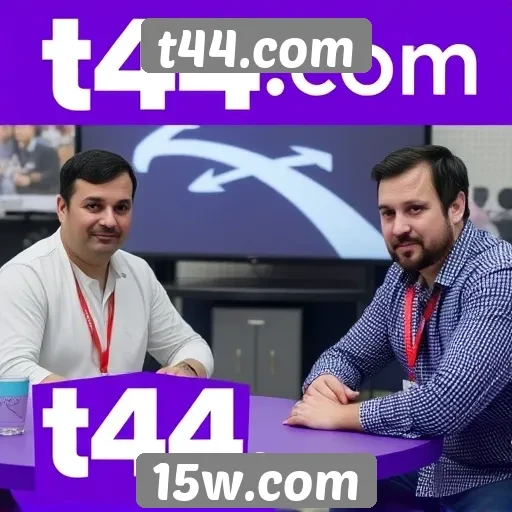 Entrevista com desenvolvedores sobre projetos no t44.com