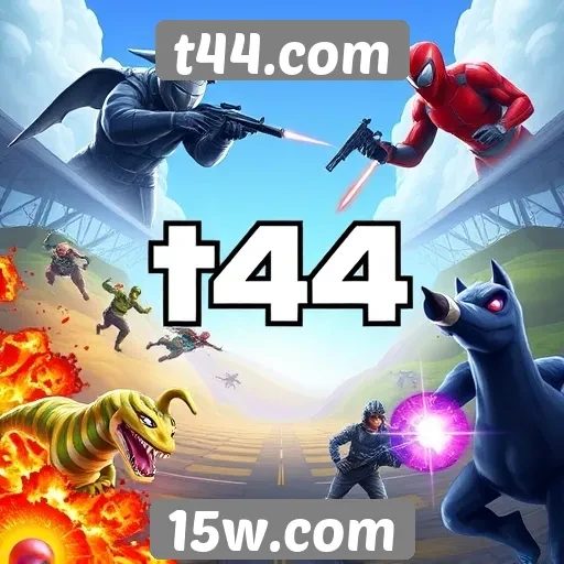 Visão geral dos jogos multiplayer no t44.com