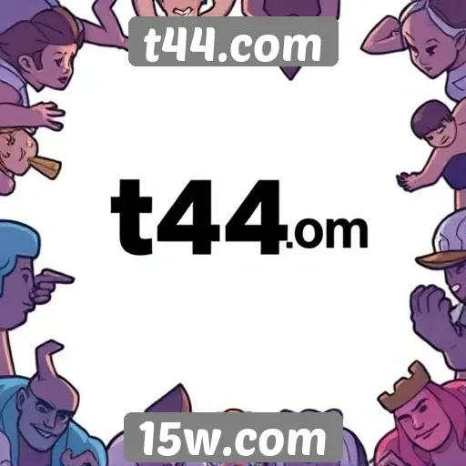 Exploração da comunidade de jogadores no t44.com